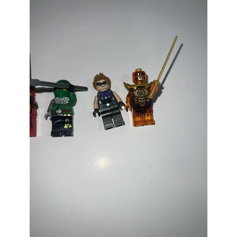 LEGO Marvel Mini-figures Hawkeye Avengers Black Dark Purple ninjango snake